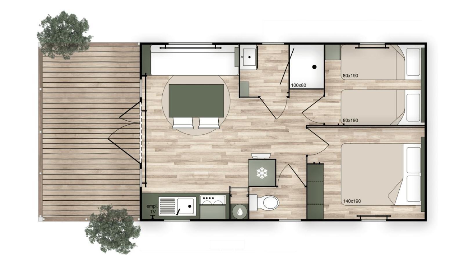 Eco-Lodge Lou Pantai Le Pradet Exterior photo